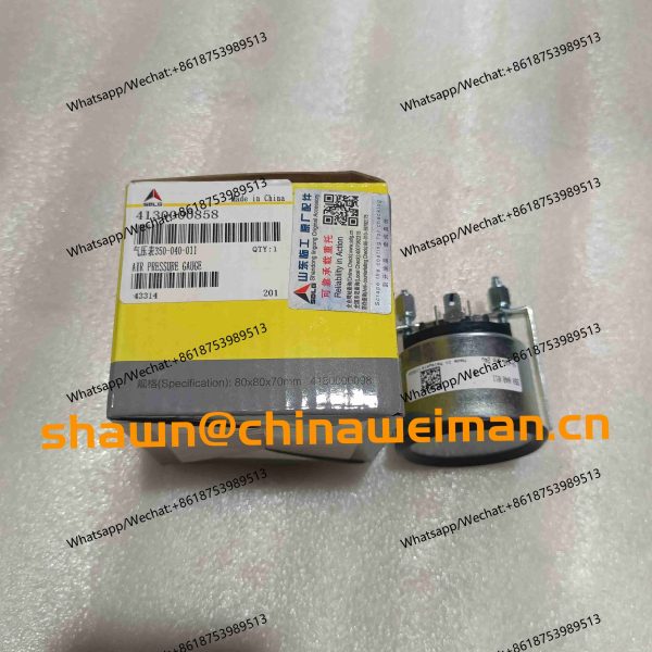 SDLG original AIR PRESSURE GAUGE 4130000858 350-040-011