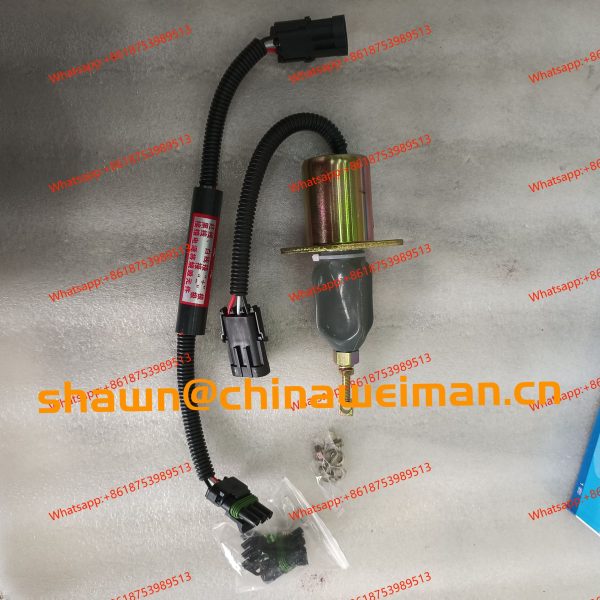 Diesel Engine Stop Solenoid 612600180175 24v Fuel Shut Off