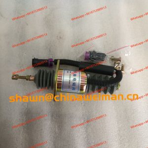 Weichai WP6 marine engine spare parts 24v stop solenoid 612600180681