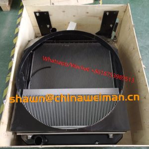 XCMG lw600k parts 800351668 Wheel Loader Hydraulic Radiator Assembly
