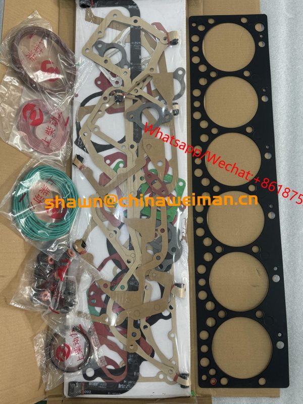 SDEC SHANGCHAI D6114 Engine overhual full gasket kit
